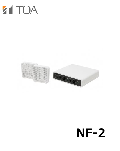 【NF-2】TOA パ－ティション取付型　会話補助システム (マイク・スピーカー)