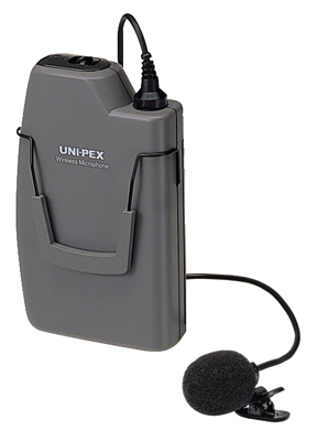 UNI-PEX 800MHz ワイヤレスマイク タイピン型 WM-8100A