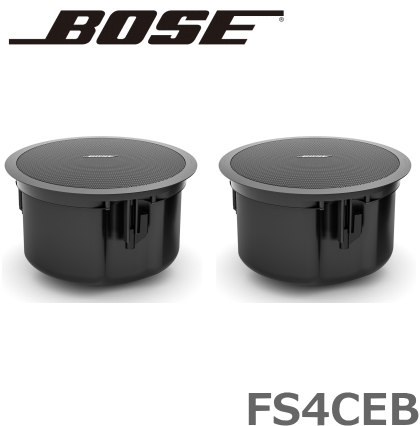 BOSE 天井埋込スピーカー ブラック (２個セット) [ FS4CEB ]