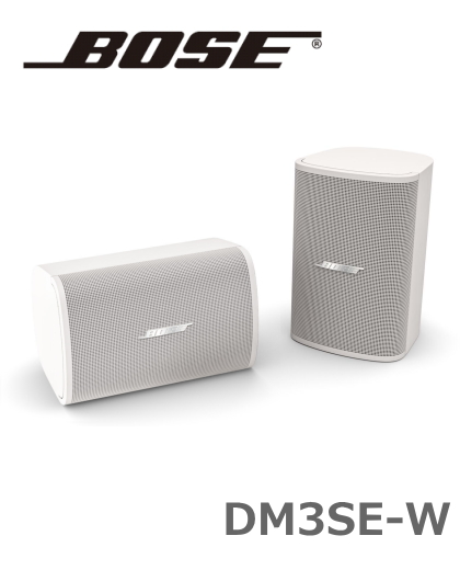 DesignMax 露出型スピーカー 全天候型 ホワイト 2本セット [DM3SE-W]