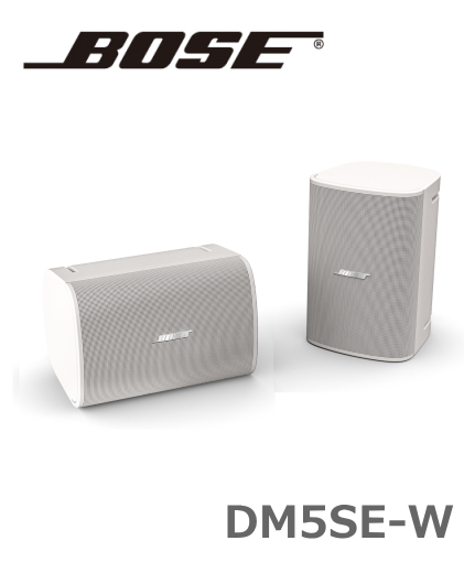 【DM5SE-W】 BOSE 露出型スピーカー 全天候型 ホワイト 2本セット DesignMax